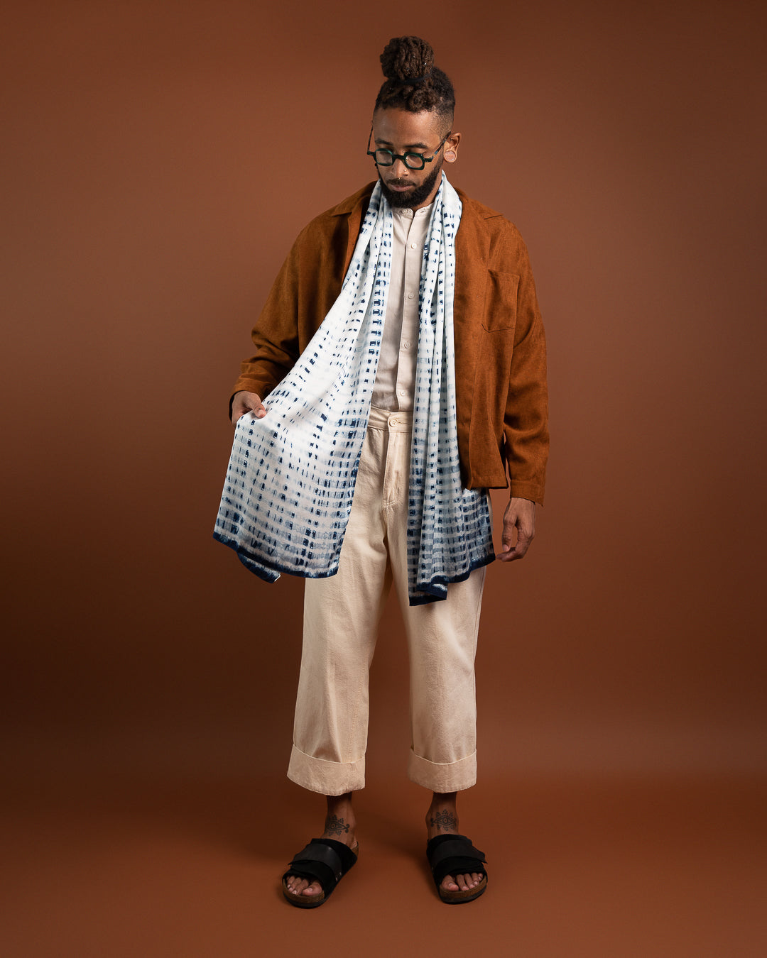 Silk Scarf- Waterfall