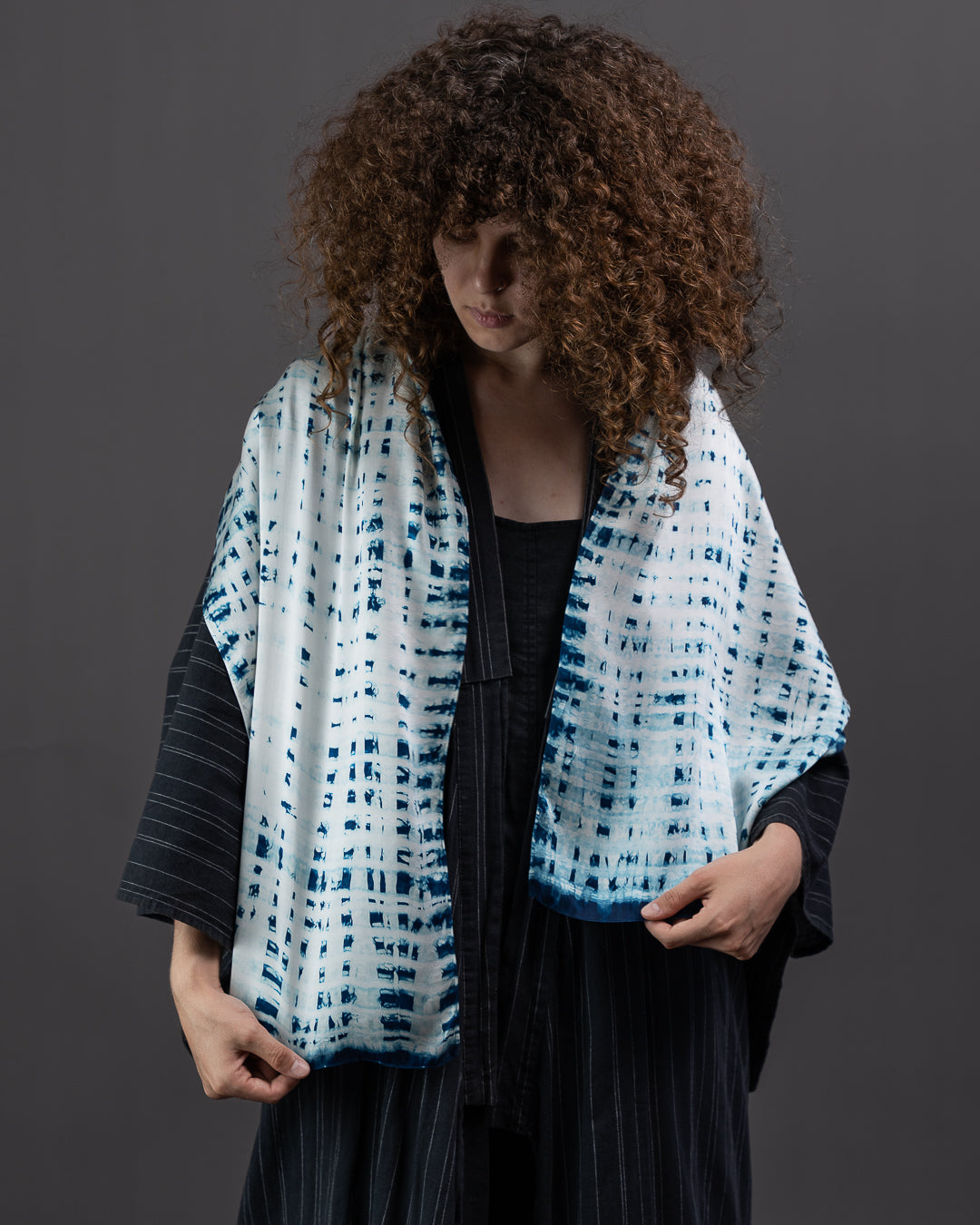 Silk Scarf- Waterfall