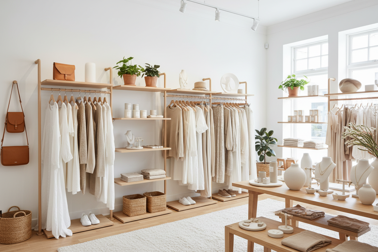 Add in also clothing and accessories in this store