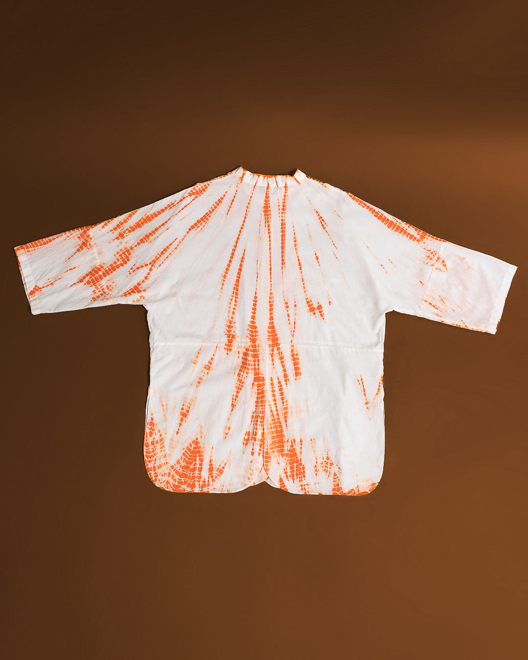 Skjorta med mandarinkrage