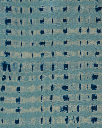 Linnebyxor- Shiborifärgade